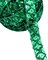 Sequin Lace Ribbon Metallic Glitter Braid Trim for Sewing Christmas Home Decoration 10 Yards (Green)